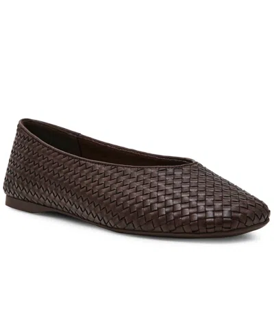 Dv Dolce Vita Women's Karma Woven Slip-on Flats In Brown