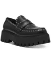 Dv Dolce Vita Women's Landun Lug Sole Platform Loafers In Black