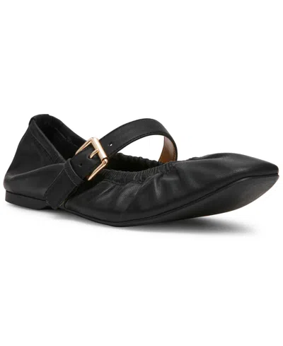 Dv Dolce Vita Women's Marria Scrunched Mary Jane Flats In Black