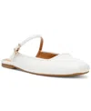 Dv Dolce Vita Women's Montrice Flat Mule Slides In White