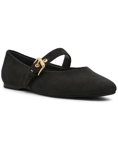 Dv Dolce Vita Women's Mulaney Buckle Mary Jane Flats In Black