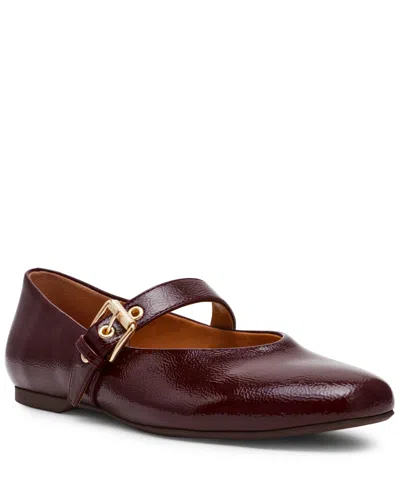 Dv Dolce Vita Women's Mulaney Buckle Mary Jane Flats In Burgundy