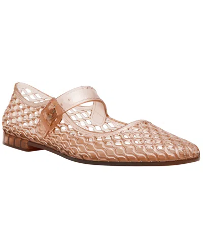 Dv Dolce Vita Women's Mulaney Jelly Buckle Mary Jane Flats In Pink