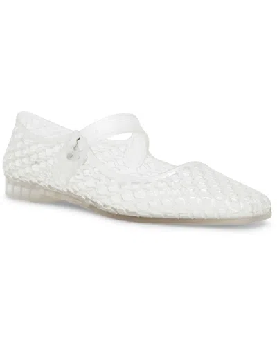 Dv Dolce Vita Women's Mulaney Jelly Buckle Mary Jane Flats In Transparent