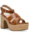 Dv Dolce Vita Women's Mullen Platform Block-heel Sandals In Tan