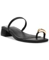 Dv Dolce Vita Women's Narra Toe-ring Block-heel Dress Sandals In Black