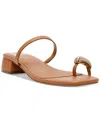 Dv Dolce Vita Women's Narra Toe-ring Block-heel Dress Sandals In Toffee