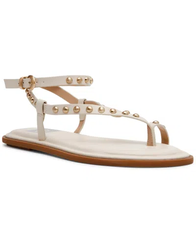 Dv Dolce Vita Women's Olynn Studded Thong Flat Sandals In White