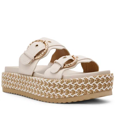 Dv Dolce Vita Women's Serpent Double Band Footbed Sandals In Multi