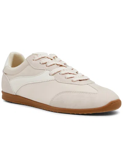 Dv Dolce Vita Women's Sloane Low Profile Lace-up Sneakers In White