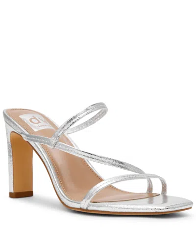 Dv Dolce Vita Women's Starlit Strappy Slip-on Dress Sandals In Silver