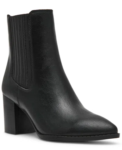 Dv Dolce Vita Women's Veedah Gore Stacked Heel Booties In Black Smooth