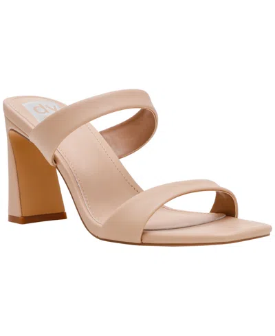 Dv Dolce Vita Women's Veniss Two-band Blade Heel Dress Sandals In Gold