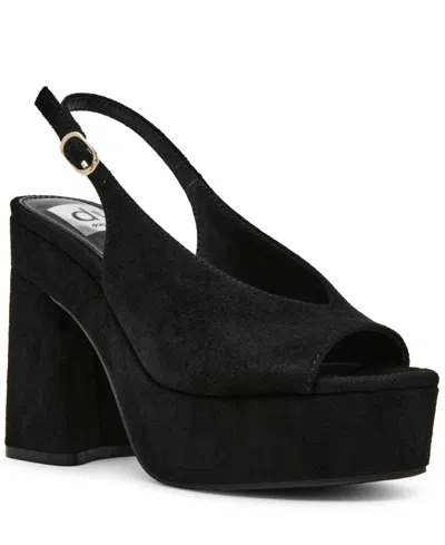 Dv Dolce Vita Women's Wildan Slingback Platform Dress Sandals In Black