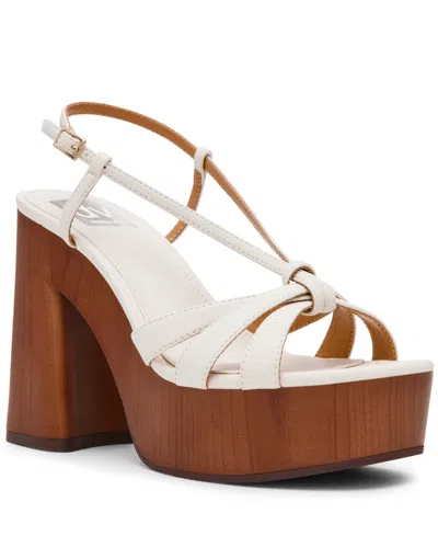 Dv Dolce Vita Women's Willowmena Strappy Platform Dress Sandals In White