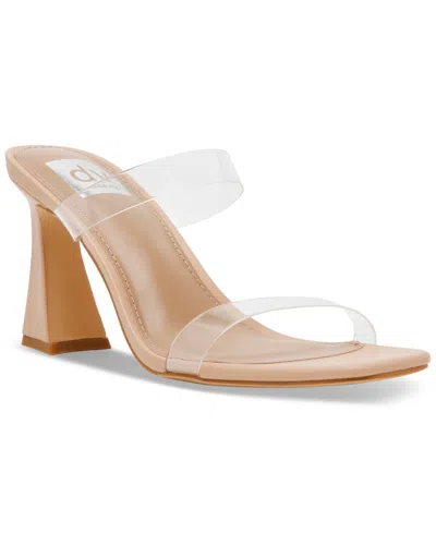 Dv Dolce Vita Women's Yorke Two-band High-heel Dress Sandals In Clear