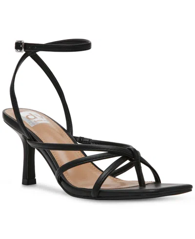 Dv Dolce Vita Women's Zeffer Strappy Ankle-strap Dress Sandals In Black