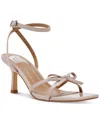 Dv Dolce Vita Women's Zidane Ankle-strap Bow Dress Sandals In Ivory Patent