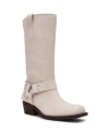 Dv Dolce Vita Womens Tanzy Tall Moto Boot Regular Wide Calf In Neutral
