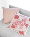 D.v. Kap Home Akbar Pillow, 24" X 24" In Coral