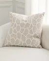 D.v. Kap Home Alger Animal Printed Decor Pillow In Flax