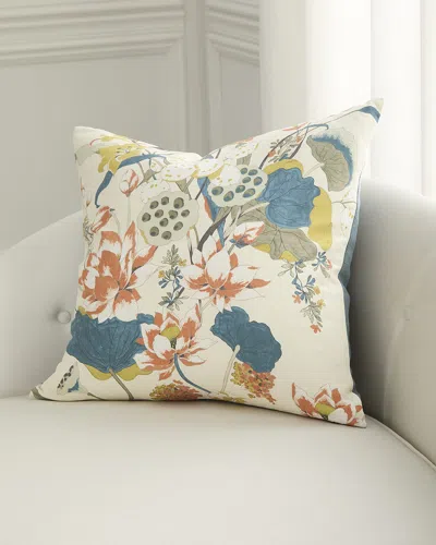 D.v. Kap Home Arabella Decorative Pillow, 24" Square In Orange