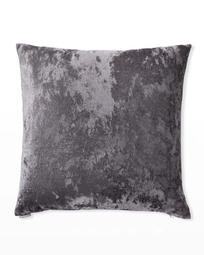 D.v. Kap Home Ballet Velvet Pillow - 24" In Gray