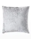 D.v. Kap Home Ballet Velvet Pillow - 24" In Gray