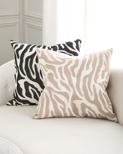 D.v. Kap Home Caicedo Decorative Pillow, 24" Square In Neutral