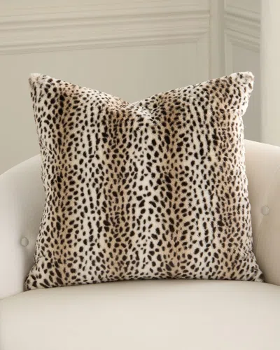 D.v. Kap Home Camille Animal-print Decorative Pillow, 24" Square