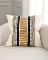 D.v. Kap Home Cholula Decorative Pillow, 24" Square In Black
