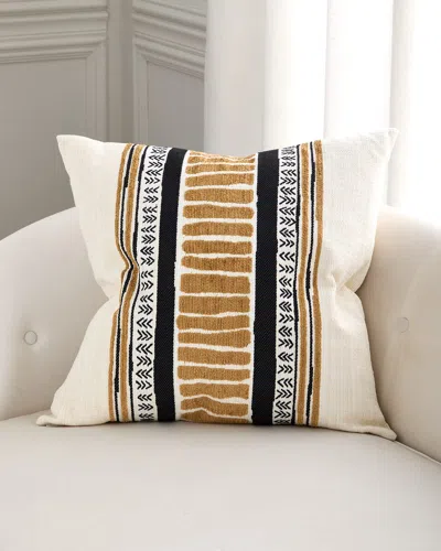 D.v. Kap Home Cholula Decorative Pillow, 24" Square In Black