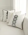 D.v. Kap Home Coleous Decorative Pillow, 24" Square In Sterling
