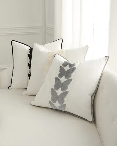 D.v. Kap Home Coleous Decorative Pillow, 24" Square In Sterling