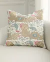 D.v. Kap Home Collins Embroidered Decorative Pillow, 24" Square In Mist