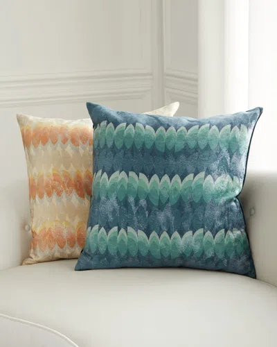 D.v. Kap Home Dover Pillow, 24" Square In Malachite