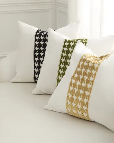 D.v. Kap Home Ennis Decorative Pillow, 24" Square In Kiwi