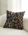D.v. Kap Home Glyphic Pillow In Multi