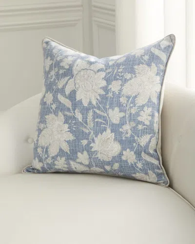 D.v. Kap Home Graceland Decorative Pillow, 24" Square In Blue