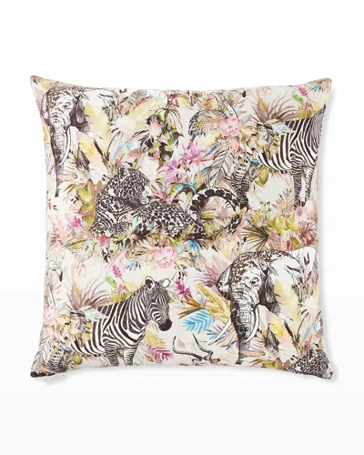 D.v. Kap Home Jurassica Throw Pillow, 24" X 24" In Potpourri