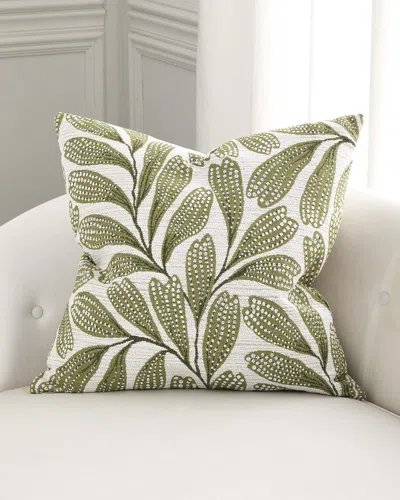 D.v. Kap Home Labelle Decorative Pillow, 24" Square In Green