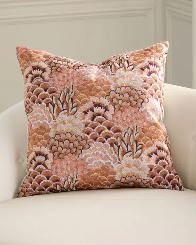 D.v. Kap Home Milla Embroidered Pillow