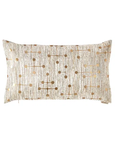 D.v. Kap Home Morse Bolster Pillow In Gold