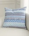 D.v. Kap Home Naya Decorative Pillow, 24" Square In Blue