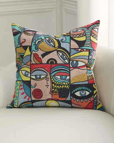 D.v. Kap Home Pablo Decorative Pillow, 24" Square In Orange