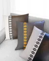 D.v. Kap Home Paros Throw Pillow, 24" X 24" In Mustard