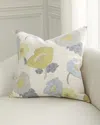 D.v. Kap Home Poppy Decorative Pillow, 24" Square In Citrine