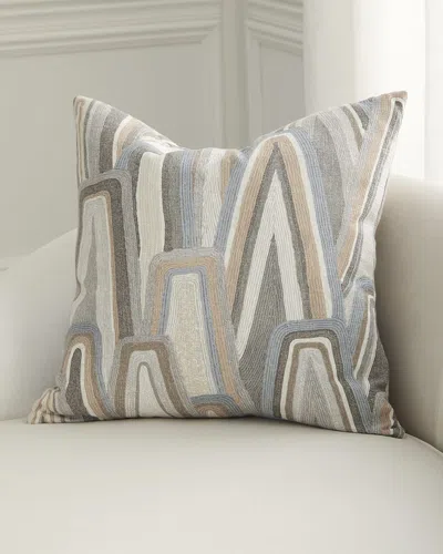 D.v. Kap Home Ridgepoint Decorative Pillow, 24" Square In Earth