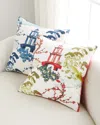 D.v. Kap Home Sakura Decorative Feather/down Pillow - 24" In Coral