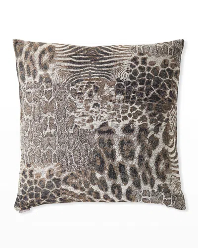 D.v. Kap Home Serengeti Decorative Pillow, 24" X 24" In Animal Print